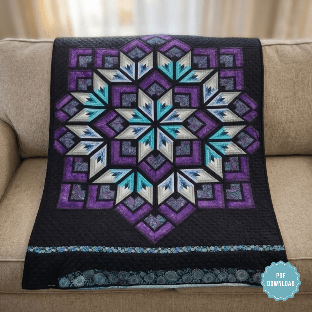 Mystic Quilt Pattern, Instant Download