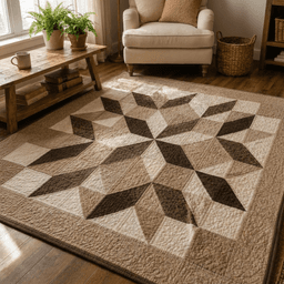 Brown Sugar Star Quilt Pattern PDF, Beginner Friendly view products/images/db92ca6d-2fe3-4ee2-bb4a-0a771d9889f5.png